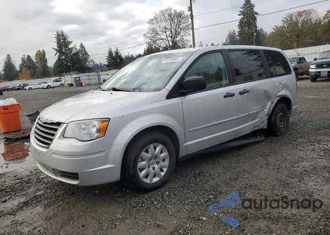 2008 Chrysler Town & Country Lx из США, поврежденный, VIN 2A8HR44H18R770444